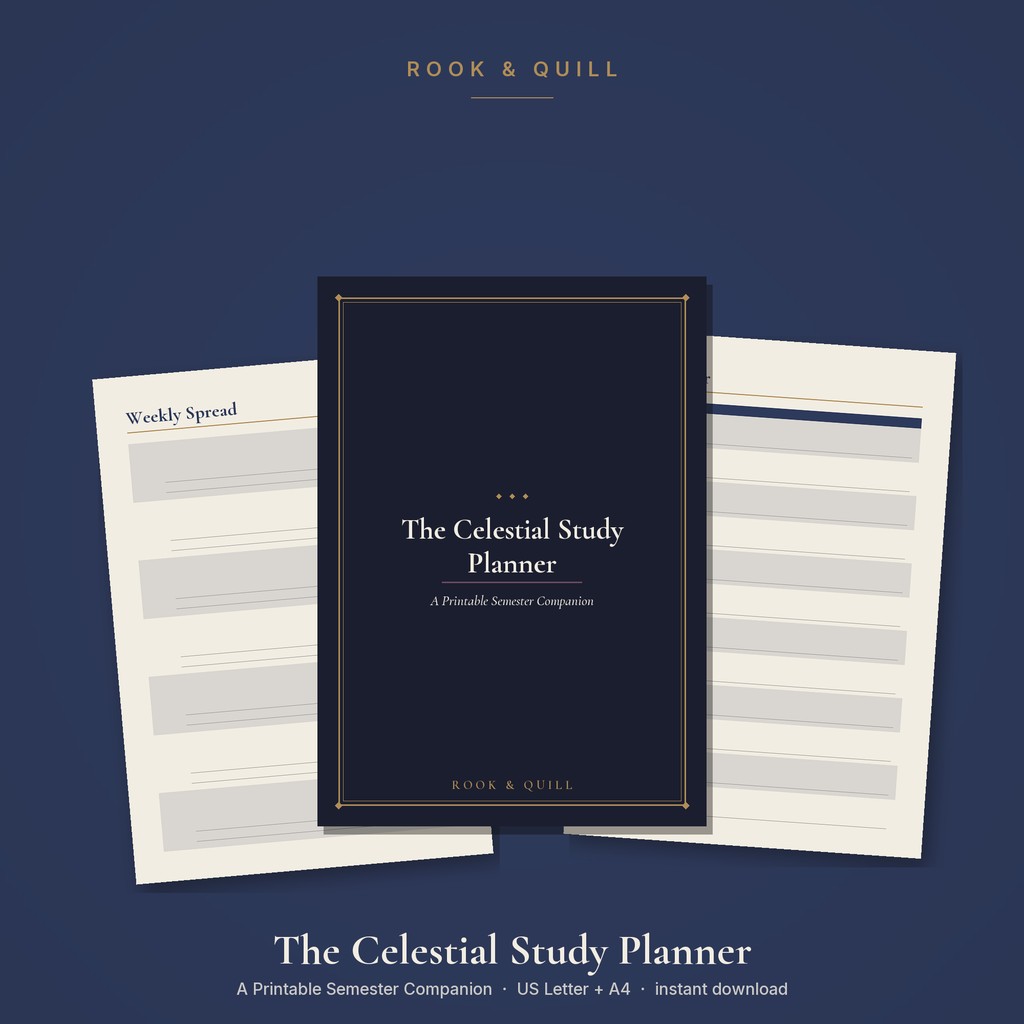 The Celestial Study Planner — hero