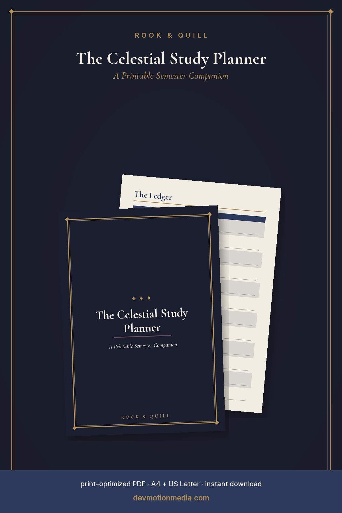 The Celestial Study Planner — pin