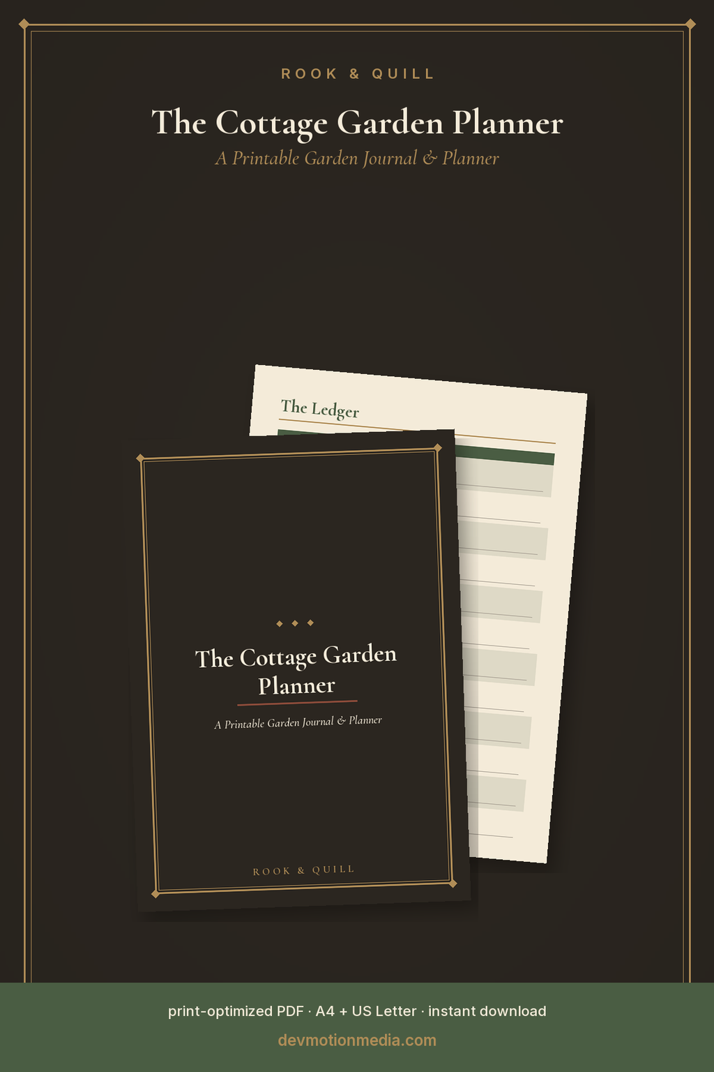 The Cottage Garden Planner — pin