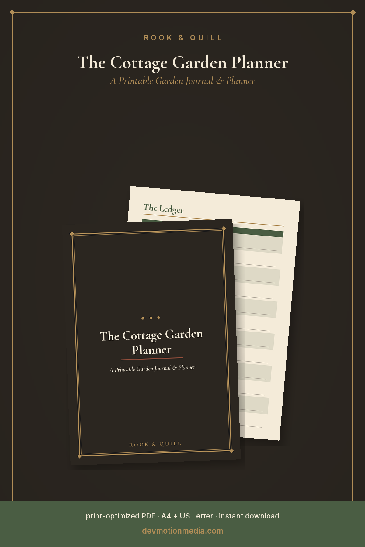 The Cottage Garden Planner — pin
