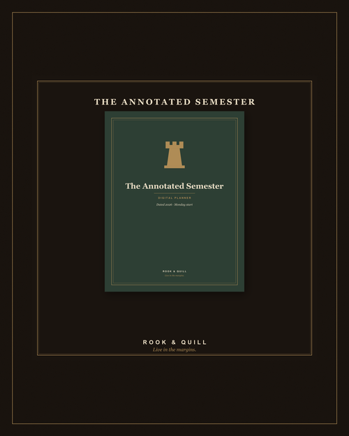 The Annotated Semester — Digital Planner