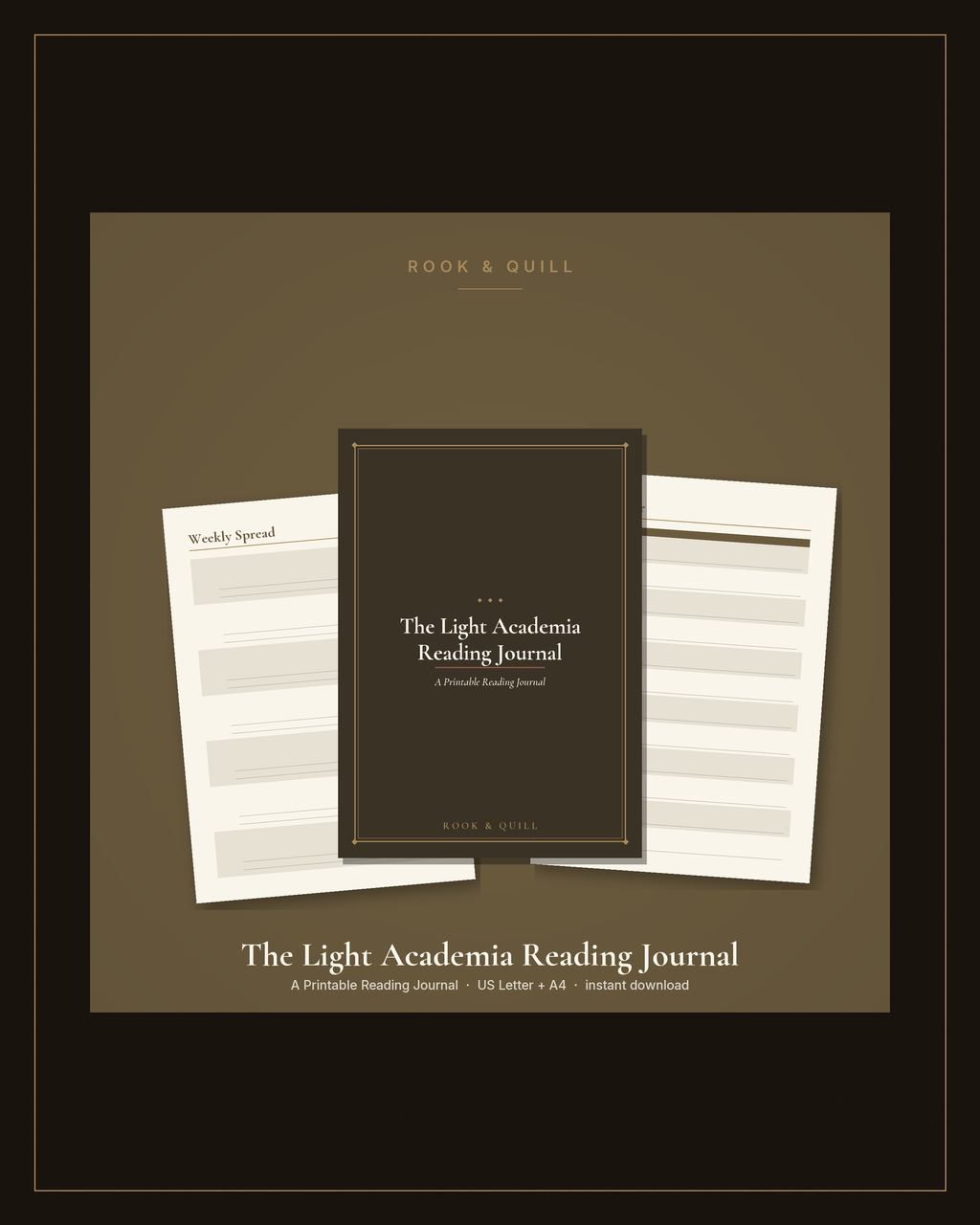 The Light Academia Reading Journal
