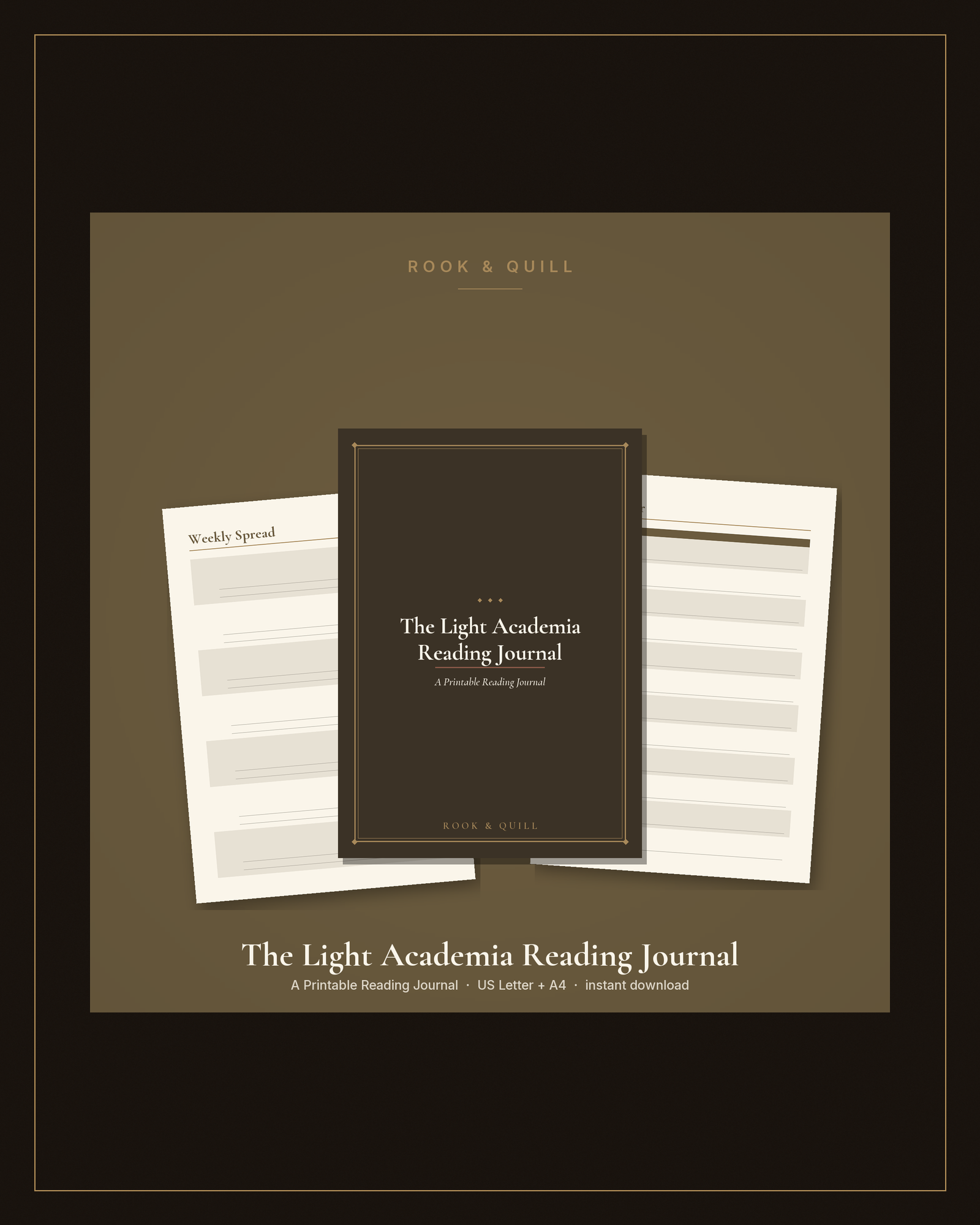 The Light Academia Reading Journal