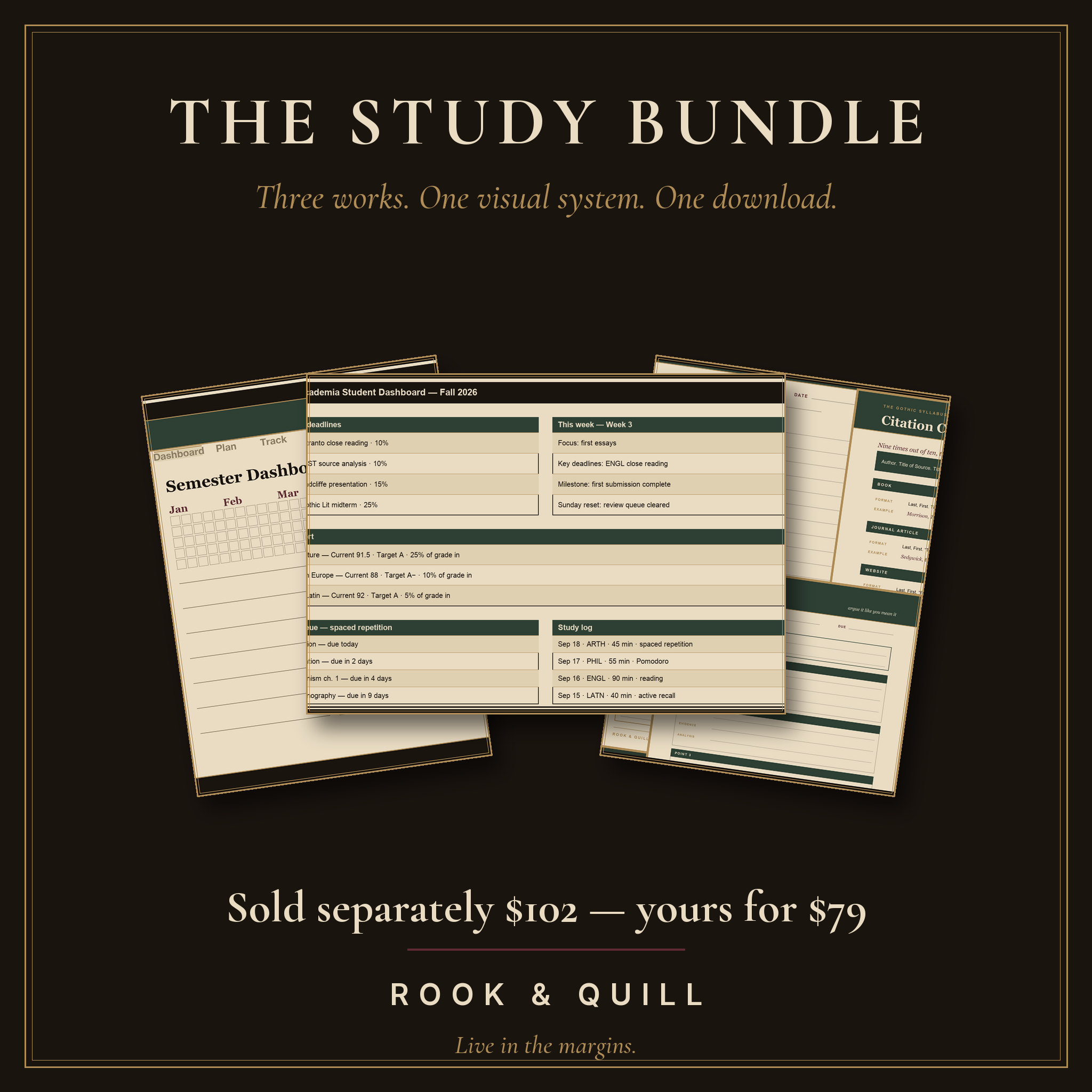 The Study Bundle — hero